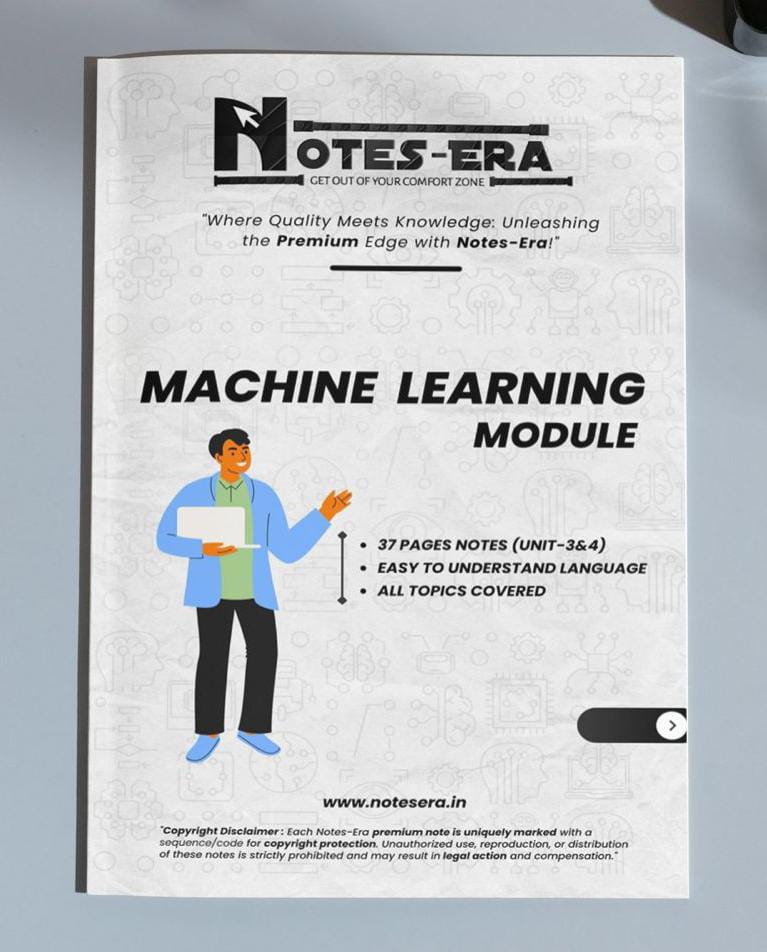Machine Learning Unit(3 & 4) Detailed thumbnail